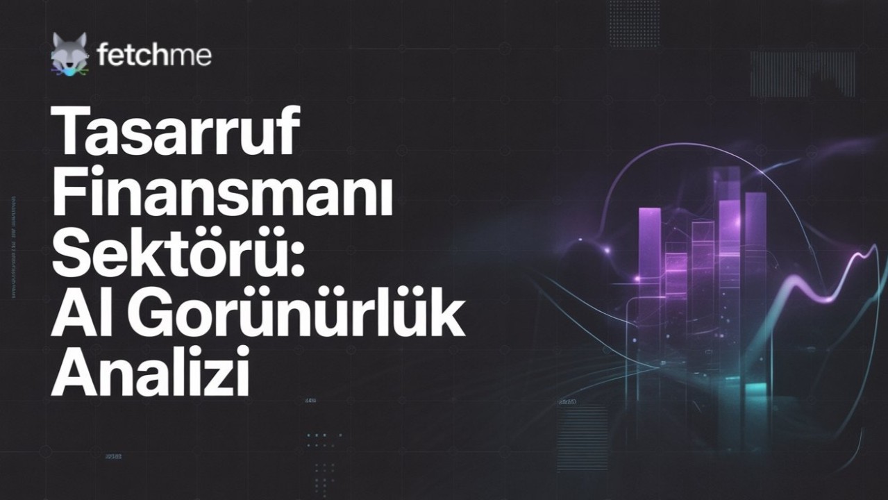 AI Visibility Analysis: Savings Finance Sector 2026